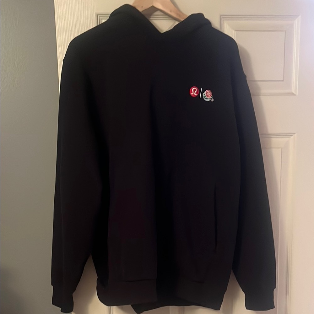 Lululemon Black Hoodie with Logo
